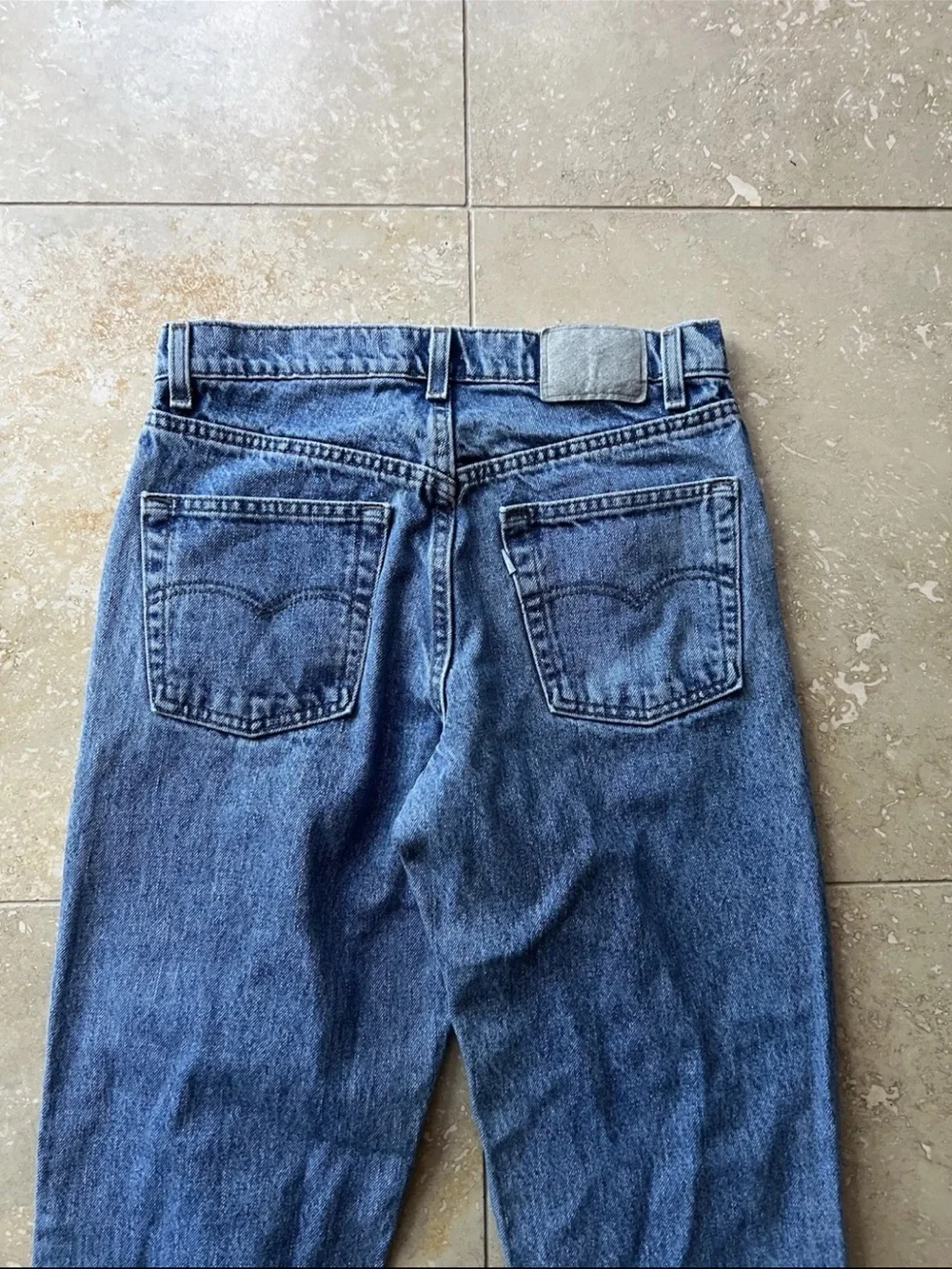 Levis used paint